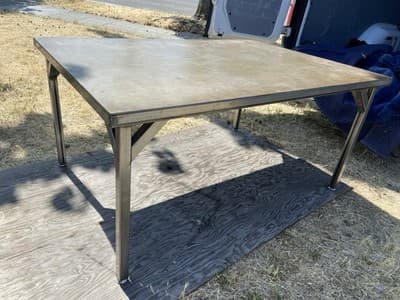 Modern Steel multipurpose  Welding Layout Table Work Bench kitchen table - Thumbnail 2