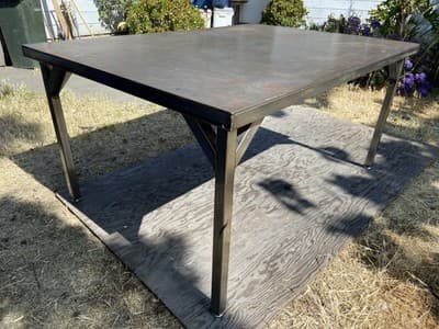 Modern Steel multipurpose  Welding Layout Table Work Bench kitchen table - Thumbnail 8