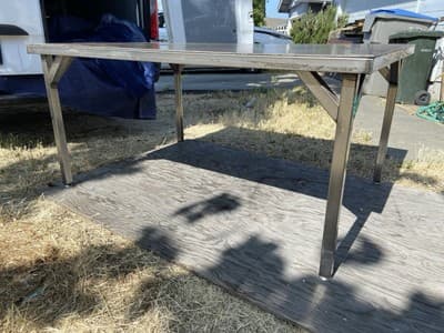 Modern Steel multipurpose  Welding Layout Table Work Bench kitchen table - Thumbnail 20