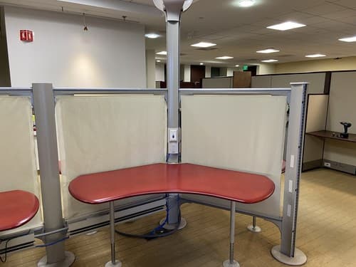 Vintage Herman Miller Resolve Workstation Cubicles Set Of 6 Office Desk - Thumbnail 12