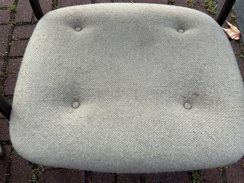 Set Of Modern Chrome Cantilever Chairs Tubular Mid Century Steelcase Furniture - Thumbnail 9