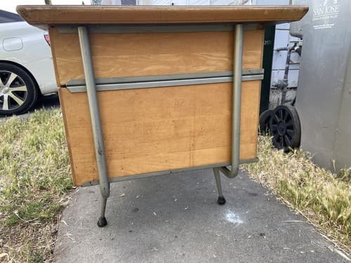 Raymond Loewy Brunswick Desk Rare Mid Century Modern Design MCM Vintage Antique - Thumbnail 6