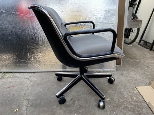 Knoll Charles Pollock  Executive Office Swivel Desk Chairs 3 Available - Thumbnail 11