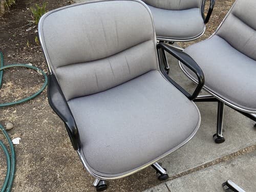 Knoll Charles Pollock  Executive Office Swivel Desk Chairs 3 Available - Thumbnail 9