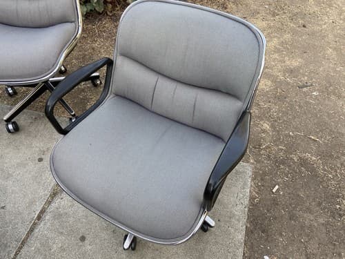Knoll Charles Pollock  Executive Office Swivel Desk Chairs 3 Available - Thumbnail 5