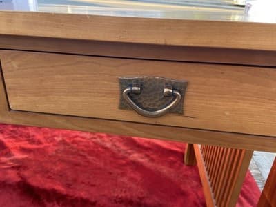 STICKLEY Mission Oak Arts & Crafts Library Desk Table - Thumbnail 21