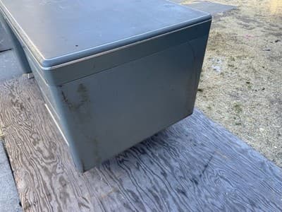 Vintage General Fireproofing Co. Tanker Desk Table- Mid Century - Thumbnail 4