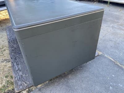 Vintage General Fireproofing Co. Tanker Desk Table- Mid Century - Thumbnail 18