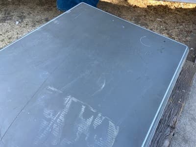 Vintage General Fireproofing Co. Tanker Desk Table- Mid Century - Thumbnail 20