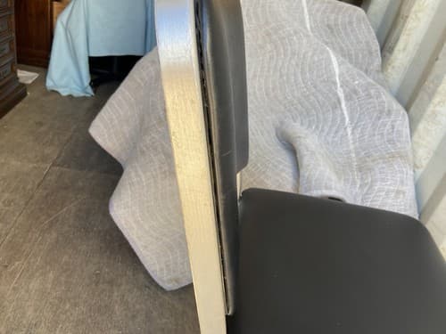 Emeco Aluminum Navy Swivel Leather Office Chairs - Thumbnail 12