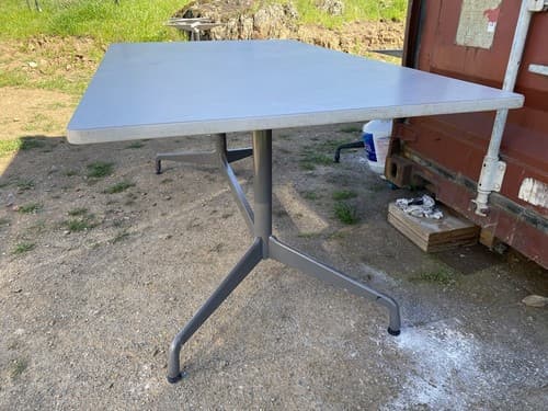 Herman Miller,Eames,dining or conference,table Cement Grey Finish Kitchen Table - Thumbnail 6