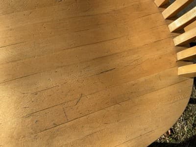 Vintage Bankers Style Wooden Kitchen Office Conference Room Chairs Set Of 6 - Thumbnail 6