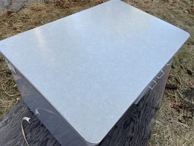 Steelcase Vintage Mid Century Metal Tanker Desk - Thumbnail 10