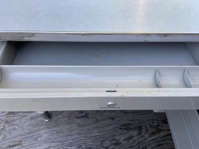 Steelcase Vintage Mid Century Metal Tanker Desk - Thumbnail 18