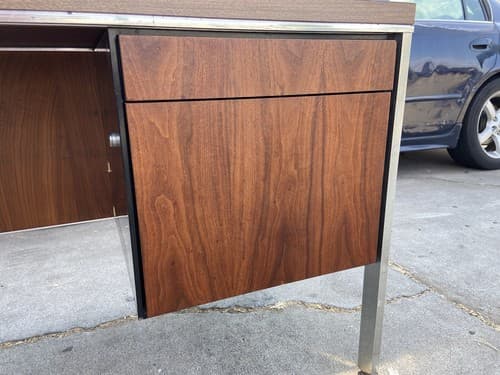 Florence knoll Style Steel Credenza Metal Cabinet Sideboard - Thumbnail 8