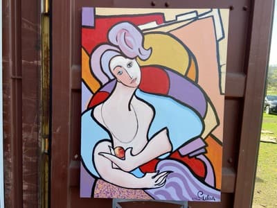 Giles Parish canvas collection 40/30 signed 35 available - Image 1