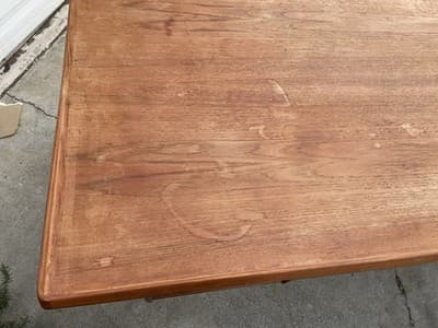Vintage MCM Danish Teak Floating Desk by Peter Løvig Nielsen Needs Restoration - Thumbnail 15