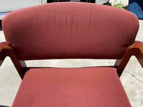 Vintage Mid Century Modern Stow and Davis Accent Arm Chairs - Thumbnail 5