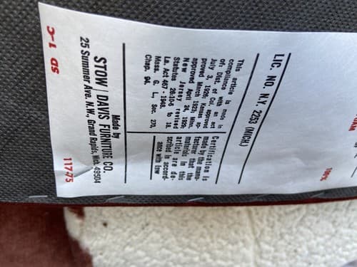 Vintage Mid Century Modern Stow and Davis Accent Arm Chairs - Thumbnail 17