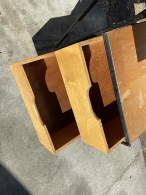 1950’s Floating Desk By D.R Bates & Jackson Gregory Jr. For Vista Of California - Thumbnail 6