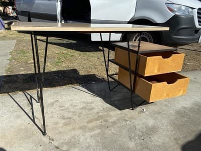 1950’s Floating Desk By D.R Bates & Jackson Gregory Jr. For Vista Of California - Thumbnail 12