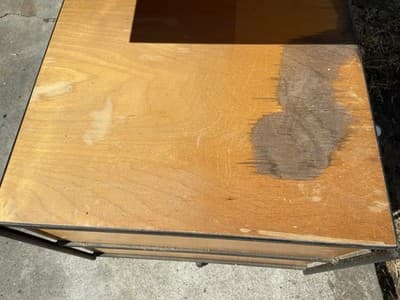 1950’s Floating Desk By D.R Bates & Jackson Gregory Jr. For Vista Of California - Thumbnail 18