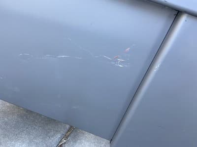 Vintage Mid Century Modern Metal Tanker Steelcase Tanker Desk Workbench Table - Thumbnail 16