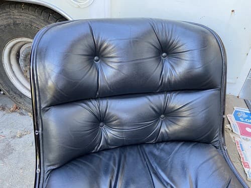 Pollock Executive Chair / Knoll - Black And Chrome - Thumbnail 3