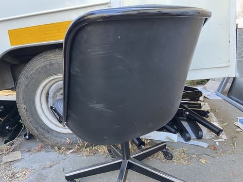 Pollock Executive Chair / Knoll - Black And Chrome - Thumbnail 9