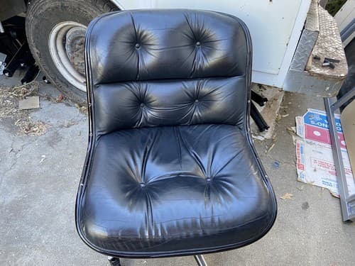 Pollock Executive Chair / Knoll - Black And Chrome - Thumbnail 5