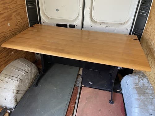 Herman Miller Sit Stand Up Desk Top Needs Refinishing - Thumbnail 11