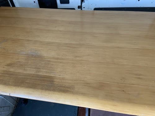Herman Miller Sit Stand Up Desk Top Needs Refinishing - Thumbnail 8