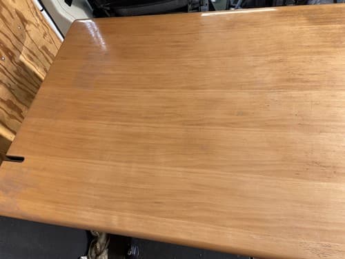 Herman Miller Sit Stand Up Desk Top Needs Refinishing - Thumbnail 12
