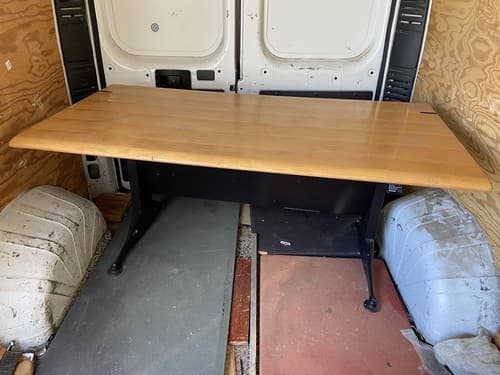 Herman Miller Sit Stand Up Desk Top Needs Refinishing - Thumbnail 17