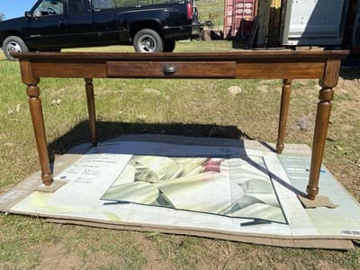 pottery barn Printmaker’s Collection Desk - Thumbnail 6