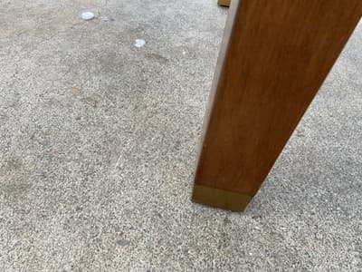 Antique Vintage Oak Library Teachers Arts & Crafts Desk Table - Thumbnail 21