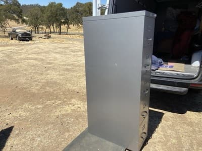 Vintage Allsteel Industrial Metal File Cabinet - Thumbnail 16