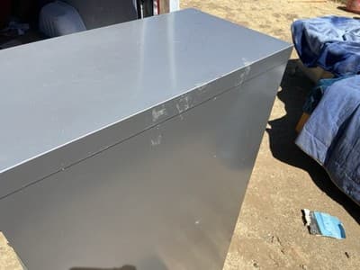 Vintage Allsteel Industrial Metal File Cabinet - Thumbnail 20