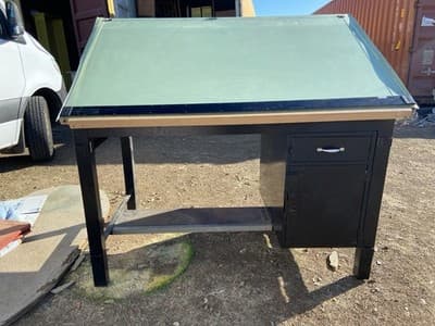 Antique Hamilton drafting table - Image 1