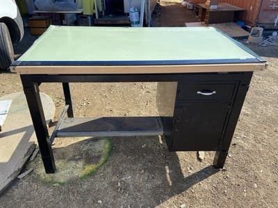 Antique Hamilton drafting table - Thumbnail 2