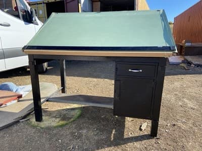 Antique Hamilton drafting table - Thumbnail 15