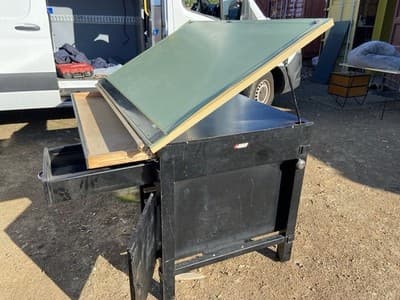 Antique Hamilton drafting table - Thumbnail 14