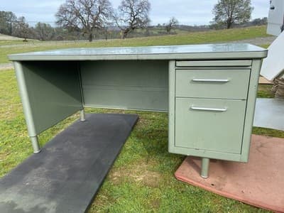 Vintage Steelcase Tanker Desk - Thumbnail 4