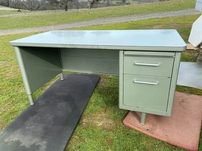 Vintage Steelcase Tanker Desk - Thumbnail 3