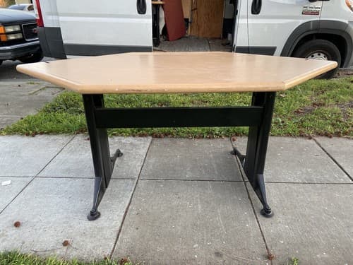 Herman Miller Envelope Mid Century Modern Office Desk - Image 1