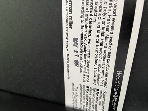 Herman Miller Envelope Mid Century Modern Office Desk - Thumbnail 10