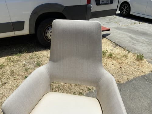 Vintage Mid Century Modern Herman Miller Table And Modern Office Chair - Thumbnail 9