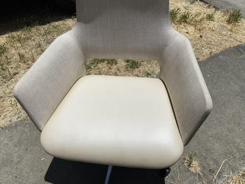 Vintage Mid Century Modern Herman Miller Table And Modern Office Chair - Thumbnail 7