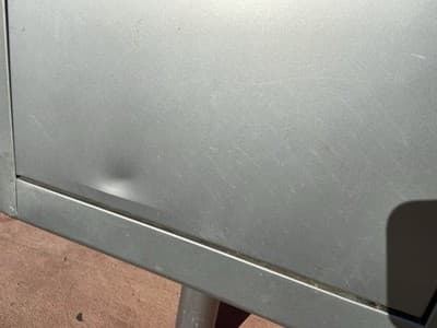 Vintage McDowell And Craig  Steel Tanker Desk Table - Thumbnail 3