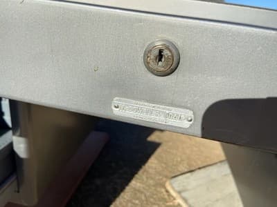 Vintage McDowell And Craig  Steel Tanker Desk Table - Thumbnail 15